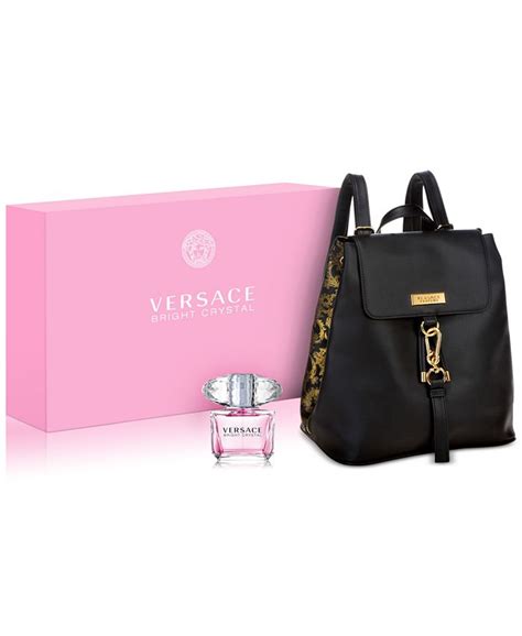 macy's versace bag